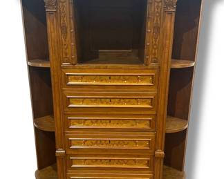 An Art Nouveau Bar Cabinet
