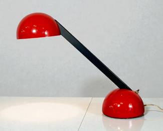 An Atomic Mid Century Machinist Lamp
