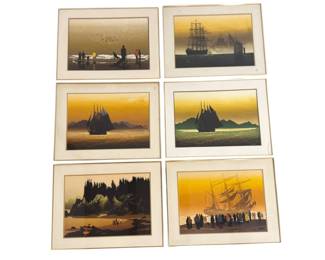 ELTON BENNETT (American, 1911-1974) Collection of Six Serigraphs
