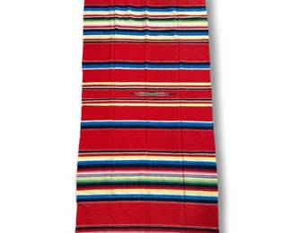 Vintage Mexican Serape
