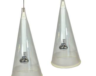A Pair of Flos Fuchsia 1 Pendant lamps by FLOS
