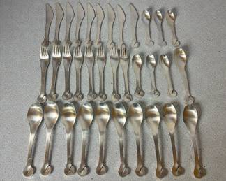 Mid Century Danish LUNDTOFTE Flatware, 30+ pcs.
