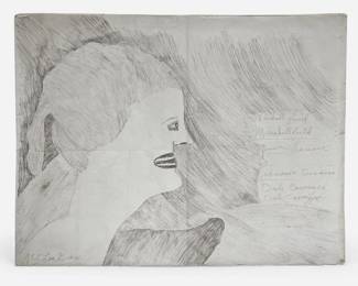 LEE GODIE (American, 1908-1994), Profile of a Woman
