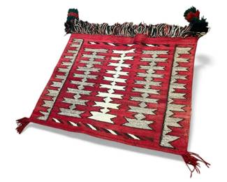 Native American Navajo Ganado Rug
