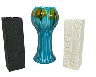 Three Mid Century Vases, ROSENTHAL, HUTSCHENREUTHER
