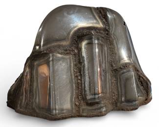 Polished Steel Biomorphic Sculpture
