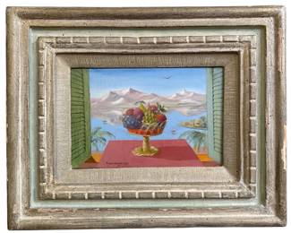 EDGAR YAEGER (American, 1904-1997), Flowers and Fruit
