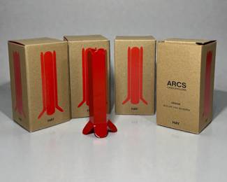 Four MULLER VAN SEVEREN for HAY "Arcs" Candle Holders
