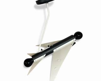 An Italian Post Modern Memphis Style Airplane Light Fixture
