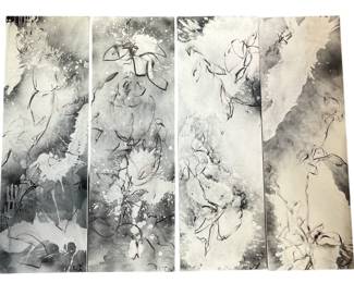 Four Modernist Grayscale Works, CARPENTER
