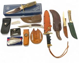 Collection of Assorted Vintage Knives
