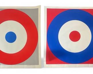 Two CHRIS SMITH (American, 20th C.) Screenprints
