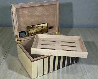 An Art Deco Style Cigar Humidor
