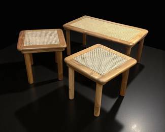 Mid Century Style MATTHEW IZZO Bench, Stools
