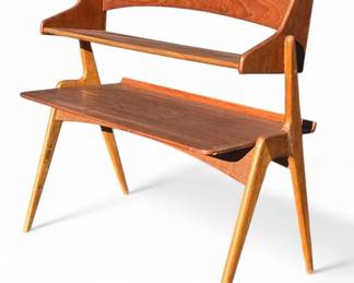 Danish Mid Century Magazine Rack
