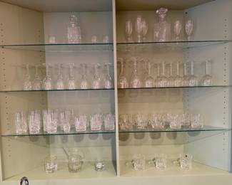 Crystal bar ware