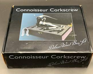71 ConnoisseurElectricCorkscrewwithAccessoriesNewinBox
