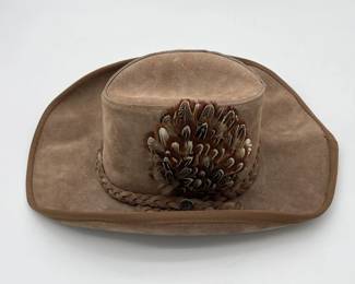 62 VintageUnitedHattersCapMillineryCowboyHat