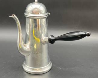 34 QueensArtMidCenturyModernPewterCoffeePot