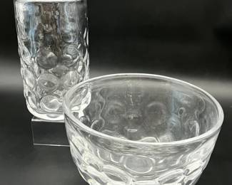 27 OrreforsSvenPalmqvistBubbleGlassBowlandVasePairCirca1960s