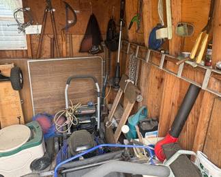 Contents of Shed