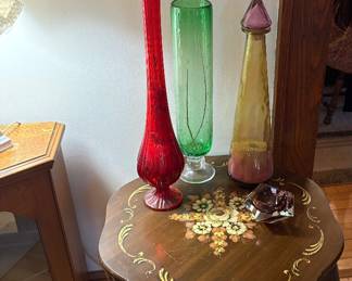MCM GLASS VASES