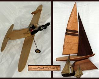 Signed Mark T Diebolt Sailboat