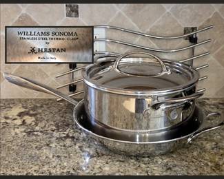 Williams Sonoma Hestan Cookware; Showing only 2 Pieces of an Entire Set 