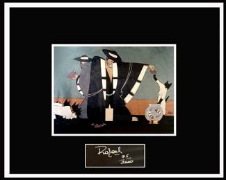 Rafael Signed Litho