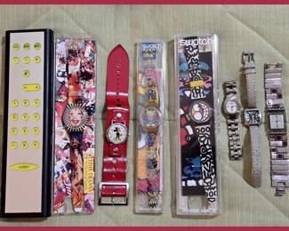 Artist's Swatch Watches