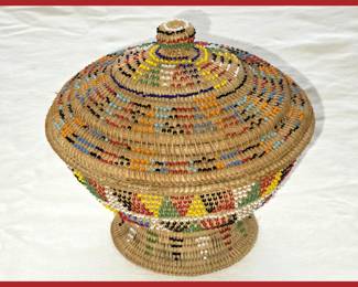Beaded Basket