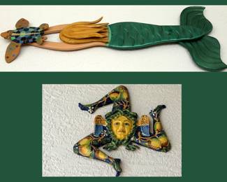 Cool Mermaid and Sicilian Trinacria 