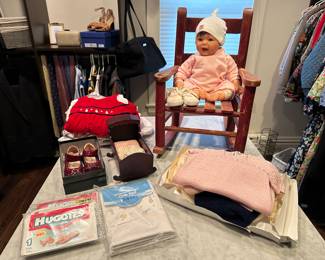 Baby doll and treasures
