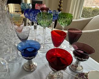 Cut to clear crystal glasses and more!