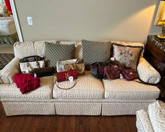 Baker Crown & Tulip Collection Sofa (B)