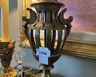 (A) Neoclassical-Style Ornamental Urn 