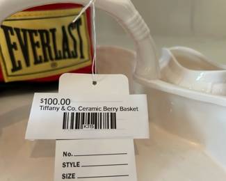 Tiffany & Co Ceramic Berry Basket 