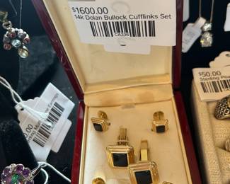 14k Dolan Bullock Cufflinks Set 