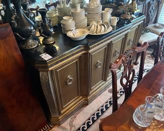 Century Stone Top Credenza 