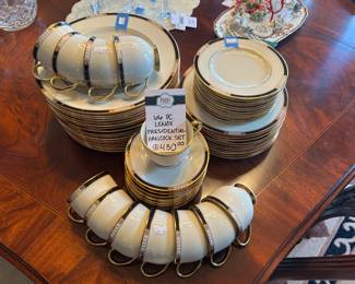 66 Pc Lenox Presidential Hancock Set 
