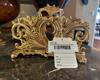 Stylebuilt Baroque Towel Holder 