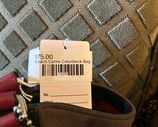 Coach Carrie Colorblock Bag