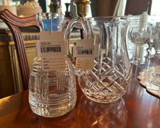 Ralph Lauren Carate, Waterford Lismore Pitcher 