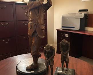 Golf Statues 