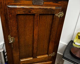 Antique icebox