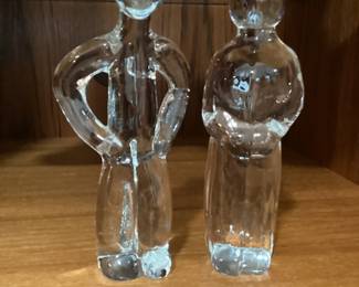 Vintage Dam and Kolig Figurines Designed by Tyko Axelsson Sweden