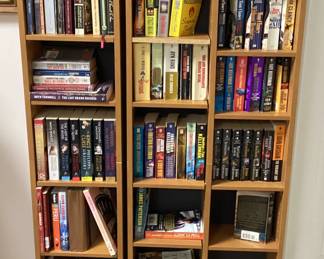 Bookshelf with 21 Cubbies for Books