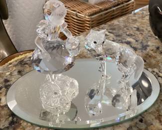 Swarovski Little Red Riding Hood and Wolf Set