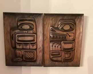Native American Art Plaques