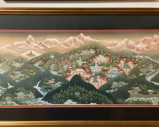 Napalese Depicting the Kathmandu Valley